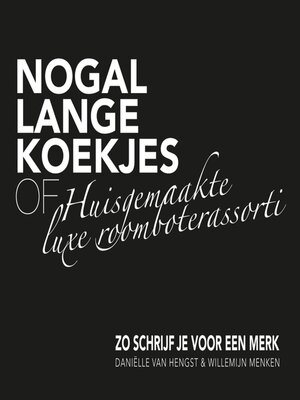 cover image of Nogal Lange Koekjes